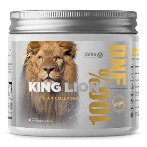 DELTA KING LION flex COLLAGEN zelené jablko 240 