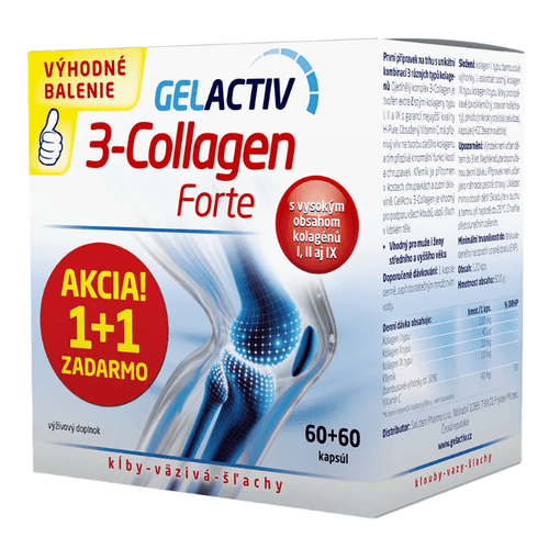 GelActiv 3-Collagen Forte 120 kapsúl