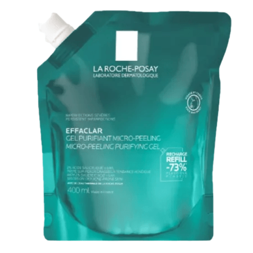 La Roche-Posay Effaclar Mikropeelingový gel náplň 400 ml