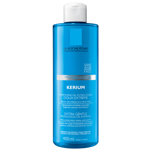 La Roche-Posay Kerium Gélový šampón 400 ml