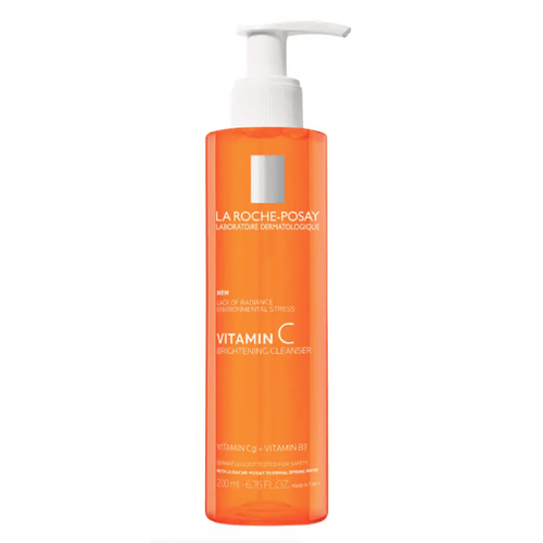 La Roche-Posay Vitamín C Penivý čistiaci gél na rozjasnenie pleti 200 ml