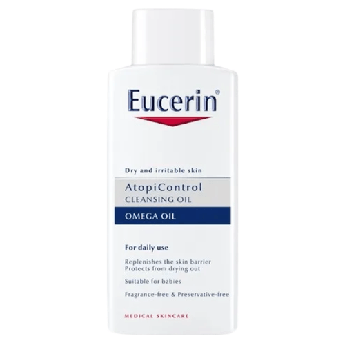 Eucerin AtopiControl sprchový olej suchá začervenaná pokožka 400 ml