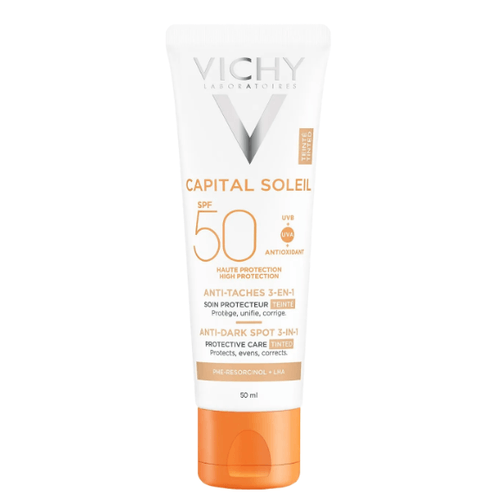Vichy Capital Soleil ANTI-DARK SPOTS SPF 50+ R18 krém 50 ml