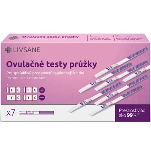 Livsane Ovulačný test prúžky 7 ks